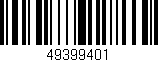 Código de barras (EAN, GTIN, SKU, ISBN): '49399401'