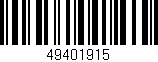 Código de barras (EAN, GTIN, SKU, ISBN): '49401915'