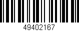 Código de barras (EAN, GTIN, SKU, ISBN): '49402167'