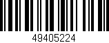 Código de barras (EAN, GTIN, SKU, ISBN): '49405224'