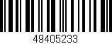 Código de barras (EAN, GTIN, SKU, ISBN): '49405233'
