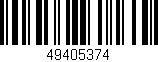 Código de barras (EAN, GTIN, SKU, ISBN): '49405374'
