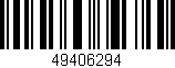 Código de barras (EAN, GTIN, SKU, ISBN): '49406294'
