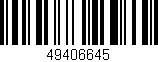 Código de barras (EAN, GTIN, SKU, ISBN): '49406645'