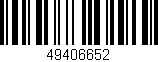 Código de barras (EAN, GTIN, SKU, ISBN): '49406652'
