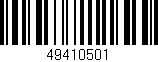 Código de barras (EAN, GTIN, SKU, ISBN): '49410501'