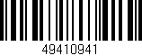 Código de barras (EAN, GTIN, SKU, ISBN): '49410941'