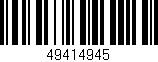Código de barras (EAN, GTIN, SKU, ISBN): '49414945'