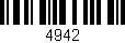 Código de barras (EAN, GTIN, SKU, ISBN): '4942'