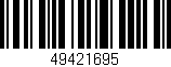 Código de barras (EAN, GTIN, SKU, ISBN): '49421695'