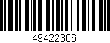 Código de barras (EAN, GTIN, SKU, ISBN): '49422306'