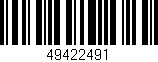 Código de barras (EAN, GTIN, SKU, ISBN): '49422491'