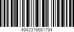 Código de barras (EAN, GTIN, SKU, ISBN): '4942378681794'