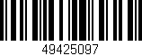 Código de barras (EAN, GTIN, SKU, ISBN): '49425097'