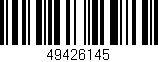 Código de barras (EAN, GTIN, SKU, ISBN): '49426145'