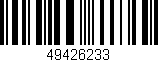 Código de barras (EAN, GTIN, SKU, ISBN): '49426233'
