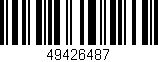 Código de barras (EAN, GTIN, SKU, ISBN): '49426487'