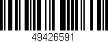 Código de barras (EAN, GTIN, SKU, ISBN): '49426591'