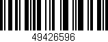 Código de barras (EAN, GTIN, SKU, ISBN): '49426596'