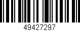 Código de barras (EAN, GTIN, SKU, ISBN): '49427297'