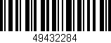 Código de barras (EAN, GTIN, SKU, ISBN): '49432284'