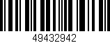 Código de barras (EAN, GTIN, SKU, ISBN): '49432942'
