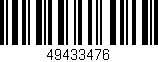 Código de barras (EAN, GTIN, SKU, ISBN): '49433476'