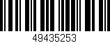 Código de barras (EAN, GTIN, SKU, ISBN): '49435253'