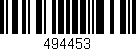 Código de barras (EAN, GTIN, SKU, ISBN): '494453'