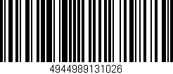 Código de barras (EAN, GTIN, SKU, ISBN): '4944989131026'