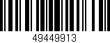 Código de barras (EAN, GTIN, SKU, ISBN): '49449913'