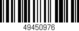 Código de barras (EAN, GTIN, SKU, ISBN): '49450976'