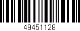 Código de barras (EAN, GTIN, SKU, ISBN): '49451128'