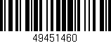Código de barras (EAN, GTIN, SKU, ISBN): '49451460'