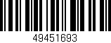 Código de barras (EAN, GTIN, SKU, ISBN): '49451693'