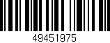 Código de barras (EAN, GTIN, SKU, ISBN): '49451975'