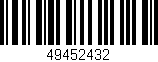 Código de barras (EAN, GTIN, SKU, ISBN): '49452432'