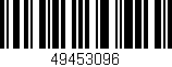 Código de barras (EAN, GTIN, SKU, ISBN): '49453096'