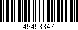 Código de barras (EAN, GTIN, SKU, ISBN): '49453347'
