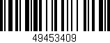 Código de barras (EAN, GTIN, SKU, ISBN): '49453409'