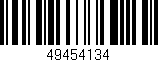 Código de barras (EAN, GTIN, SKU, ISBN): '49454134'