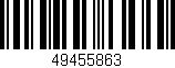Código de barras (EAN, GTIN, SKU, ISBN): '49455863'