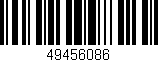 Código de barras (EAN, GTIN, SKU, ISBN): '49456086'