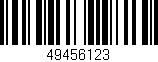 Código de barras (EAN, GTIN, SKU, ISBN): '49456123'