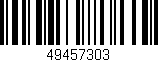 Código de barras (EAN, GTIN, SKU, ISBN): '49457303'