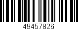 Código de barras (EAN, GTIN, SKU, ISBN): '49457826'