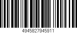 Código de barras (EAN, GTIN, SKU, ISBN): '4945827945911'