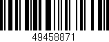 Código de barras (EAN, GTIN, SKU, ISBN): '49458871'
