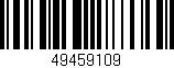 Código de barras (EAN, GTIN, SKU, ISBN): '49459109'