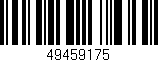 Código de barras (EAN, GTIN, SKU, ISBN): '49459175'